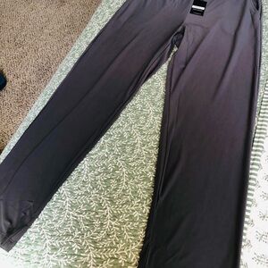 Franne Golde, size L, polyester and spandex, elastic waist, pants